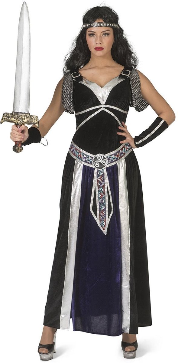 Strijder (Oudheid) Kostuum | Goddelijke Onoverwinnelijke Griekse Strijder Troje | Vrouw | Maat 44-46 | Carnaval kostuum | Verkleedkleding